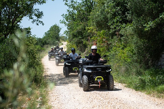 2-Hour Dubrovnik Countryside ATV/Quad Safari with Pickup included - Stop 2 in Zaton at Modrič Kamen: the cliff viewpoint that makes the day