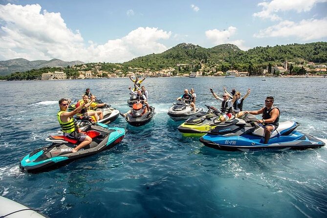 2-Hour Dubrovnik Fun and Exciting Jet Ski Safari Adventure Tour - Župa Bay islands and Bobara’s quarantine story