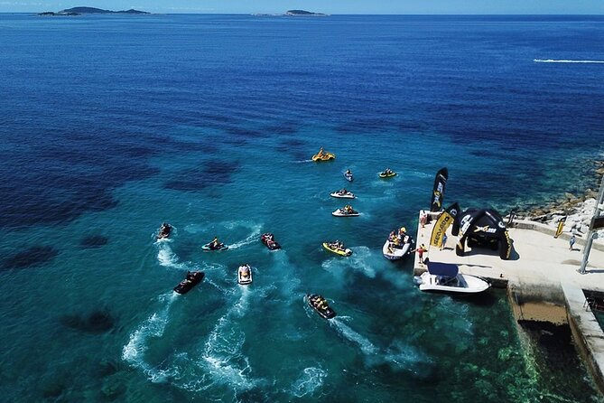 2-Hour Dubrovnik Fun and Exciting Jet Ski Safari Adventure Tour - Dubrovnik Old City harbor, sea-level views of the walls