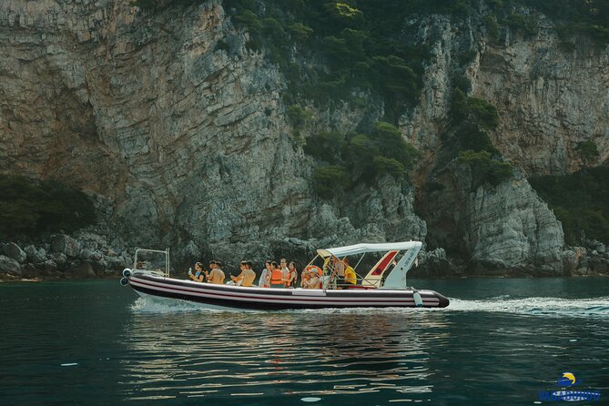 8 Hour Private Sea Safari Speedboat Dubrovnik - Blue Cave swim and the Adriatic color test