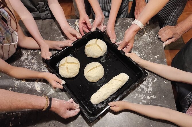 Authentic Garden to Table Cooking Class in Dubrovnik Countryside - Kneading traditional bread, then letting it do its work