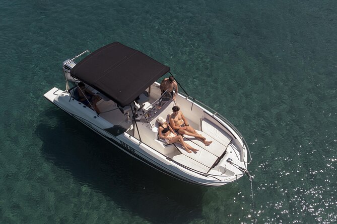 Beneteau Flyer 7.7 Spacedeck Cruise - Kolocep Island cave time: swimming, walking, and the blue-cave vibe