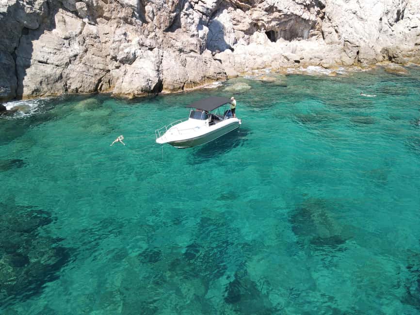 Blue Cave-Green caves-Lopud Sandy beach - tour with drink - Time Management: Caves Versus Beach (and Why the Balance Matters)