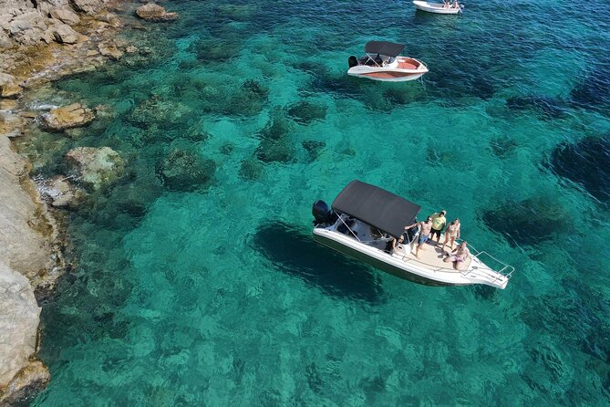 BLUE CAVE&GREEN CAVES /ŠUNJ beach Speedboat tour- WITH DRINKS - The Kolocep run: Blue Cave first, then Green Caves