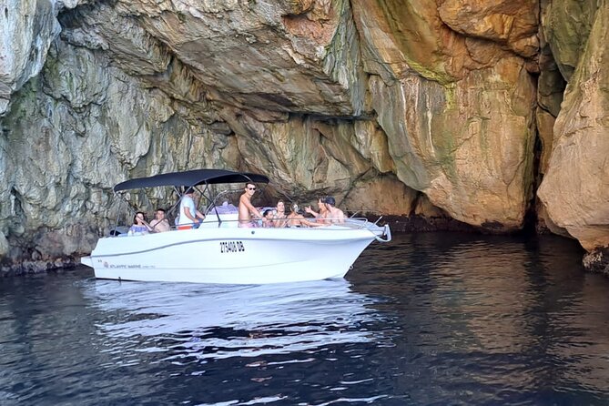 Blue & Green Cave,Sunj beach Small Group Tour with Speedboat - Koločep Island Stop: Blue cave swim plus three-cave snorkeling