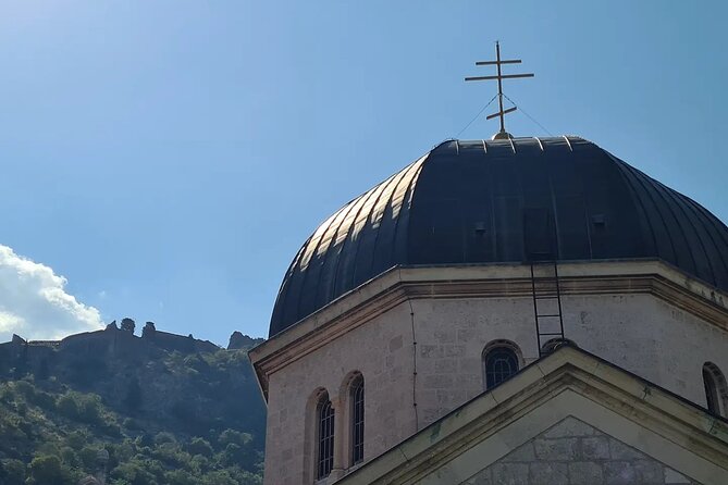 Blue sea and Black Mountains (Montenegro) - The border coffee break: views first, questions later