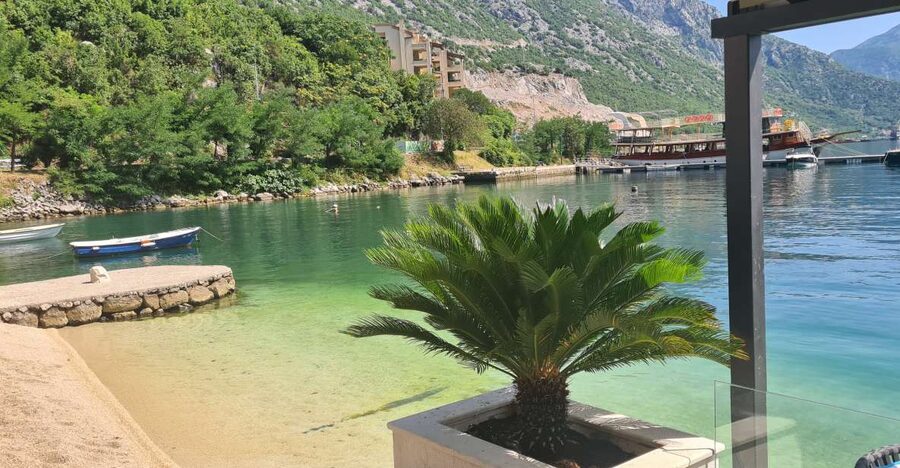 Blue Sea & Black Mountains - Montenegro - Sea and mountain views, built into the route