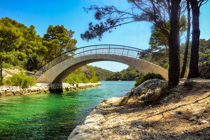 Boat Tour to Mljet National Park & 3 Islands - Odysseus Cave snorkeling: blue water, marine life, and the rocks