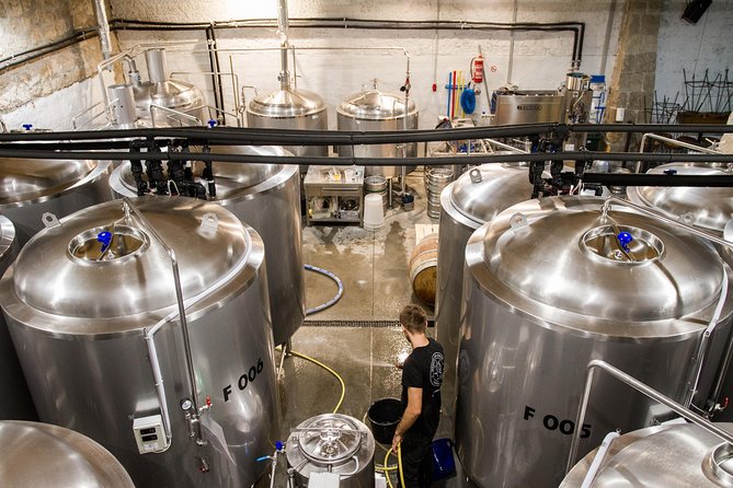 Brewery Tour with Food included - The Four-Beer Flight: Tasting Fresh Styles Without Guesswork