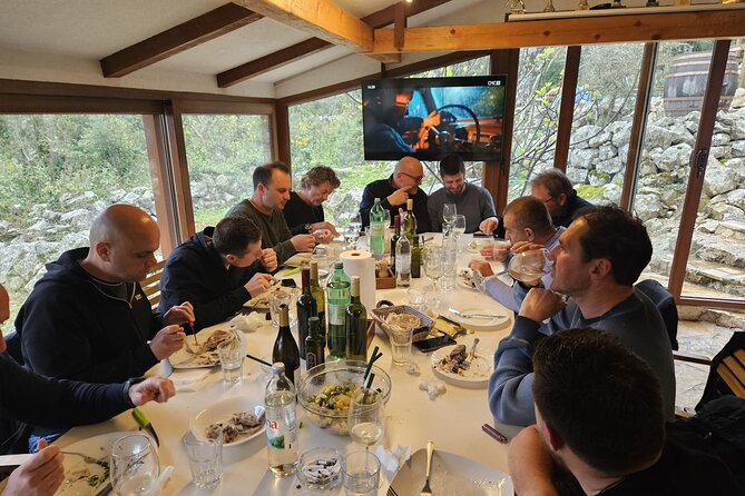 Culinary Experince from Dubrovnik PRIVATE 5course LUNCH included - Pelješac Bridge viewpoint: a quick moment of scale