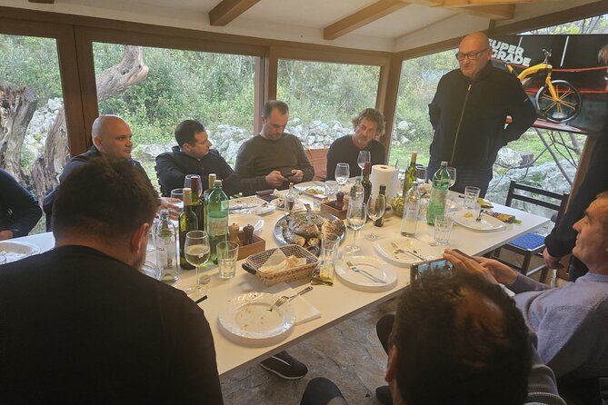Culinary Experince from Dubrovnik PRIVATE 5course LUNCH included - Walking the UNESCO Walls of Ston and learning the salt logic