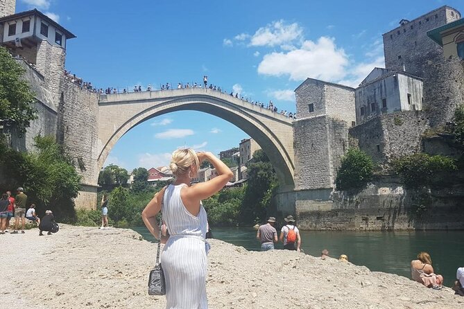 Day Trip from Dubrovnik: Mostar, Kravica, Ston & Rizman Winery - Mostar Old Town: Real Walking Time for Culture and the Bridge