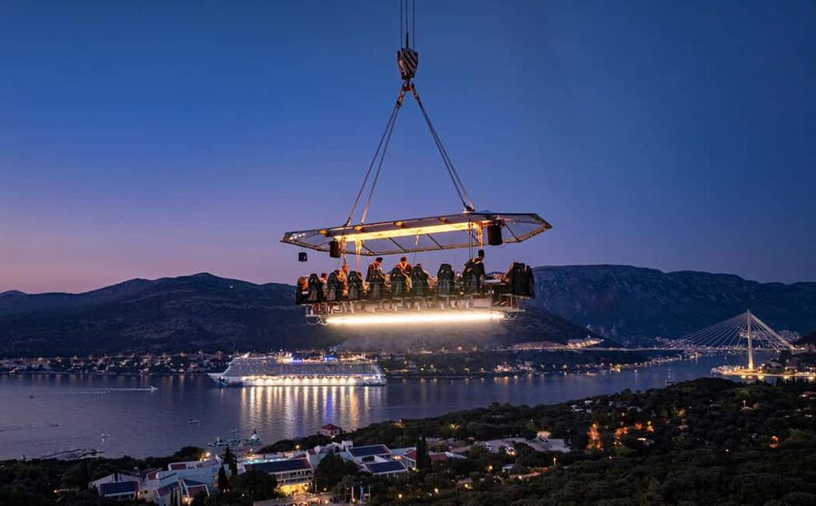Dinner in the Sky Dubrovnik - Should you book this sky-high dinner?