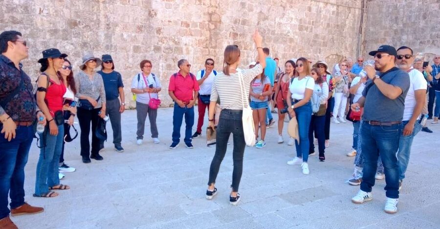 Dubrovnik: 1.5-Hour Guided Old Town Walking Tour - Entering Dubrovnik at Pile Gate, Amerling Fountain to Luza ulica