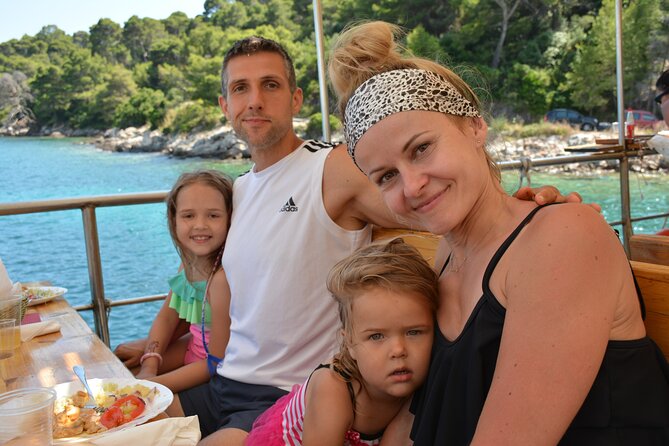 Dubrovnik: 3 Islands Boat Tour with Lunch & drinks(FR, ES, EN) - Koločep Island: Swimming Bays, Two Villages, and the Party Deck Side
