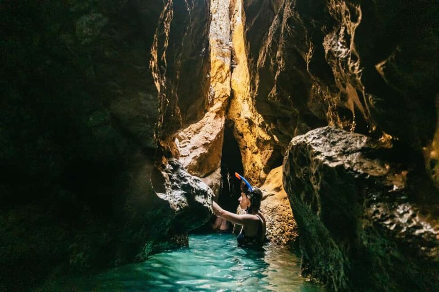 Dubrovnik: Blue Cave and Elafit Small Group Boat Exploration - Green and Dark caves near the Elafiti coast: the fun part, and the swimming reality