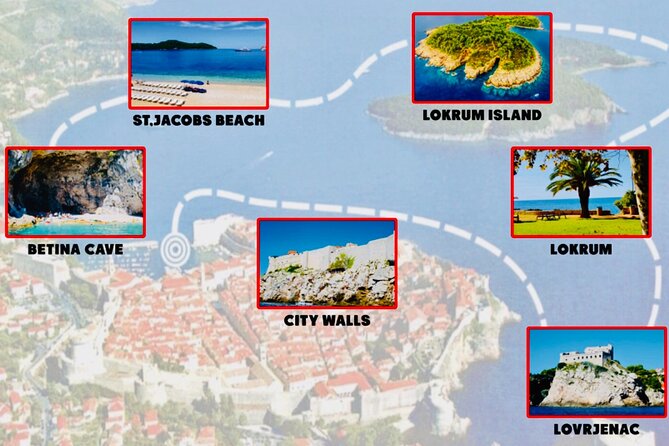 Dubrovnik Boat Tour: Lokrum Island, Betina Cave & St.Jacobs Beach - Lokrum Island for 2 hours: coves, rocky paths, and Game of Thrones odds