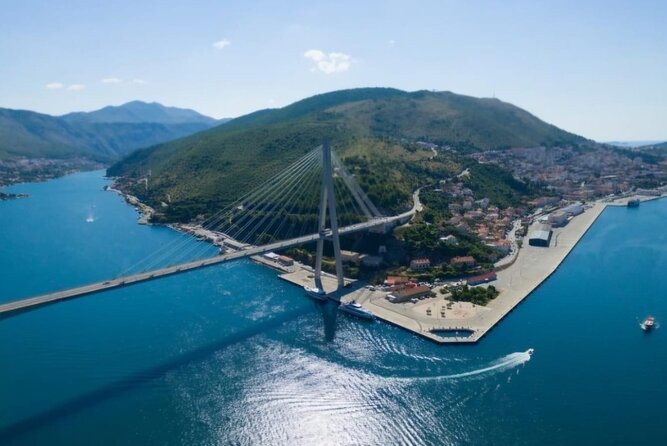 Dubrovnik, Cavtat & Konavle: Culture, Views & Local Lunch - The Photo-Stop Drive: Ombla River Viewpoint, Tuđman Bridge, and Multiple View Towers