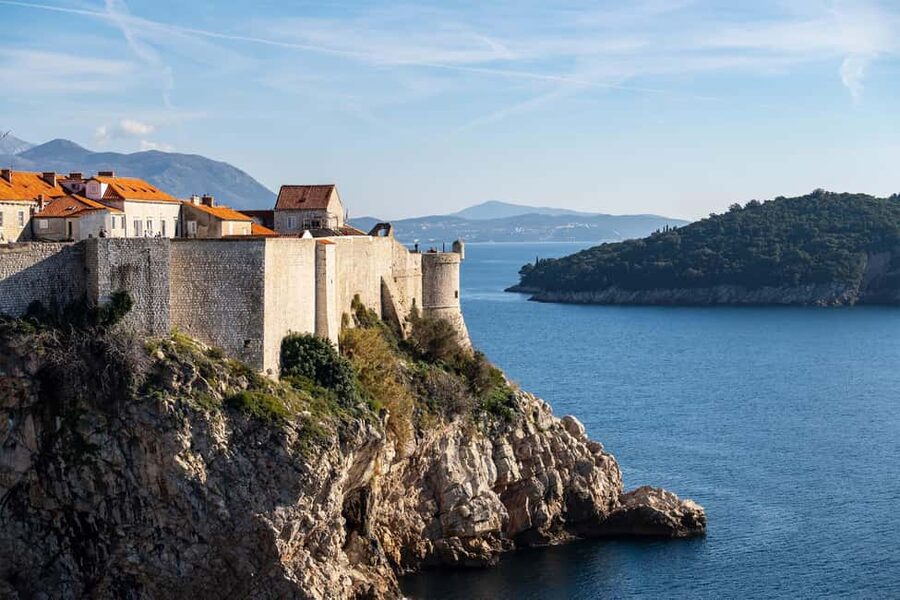 Dubrovnik: City Walls, Old Town Walking Tour & Adriatic View - Cathedral of the Assumption, Jesuit Stairs, and Luža Square vibes