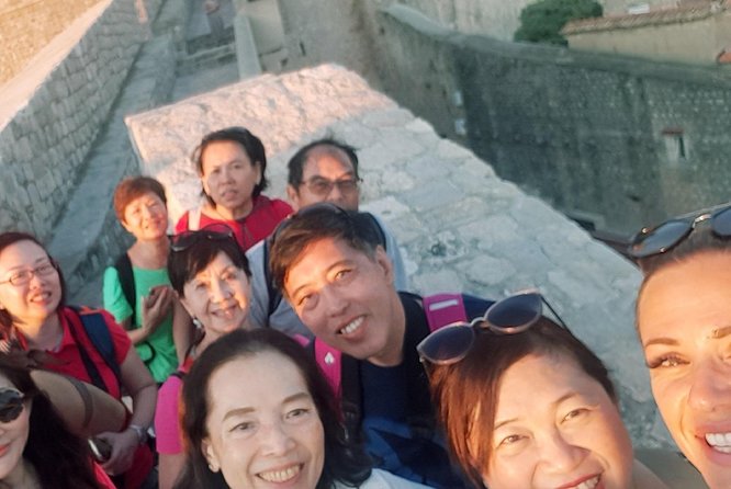 Dubrovnik City Walls Sunset Guided Tour - Amerling Fontana to the first wall viewpoint above the main street