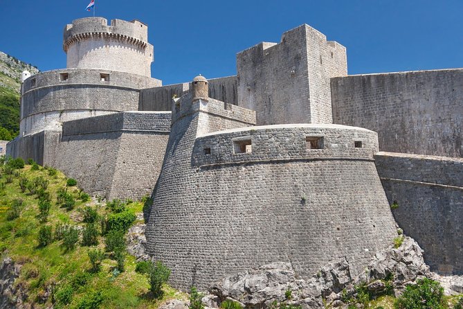 Dubrovnik City Walls Walking Tour (entrance ticket included) - Old Town segment: get the context for Sponza and the fort stops
