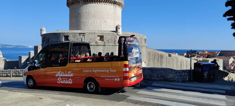 Dubrovnik: Convertible Bus Panorama Tour with Audio Guide - A Convertible Bus Tour That Gets You Past the Walls