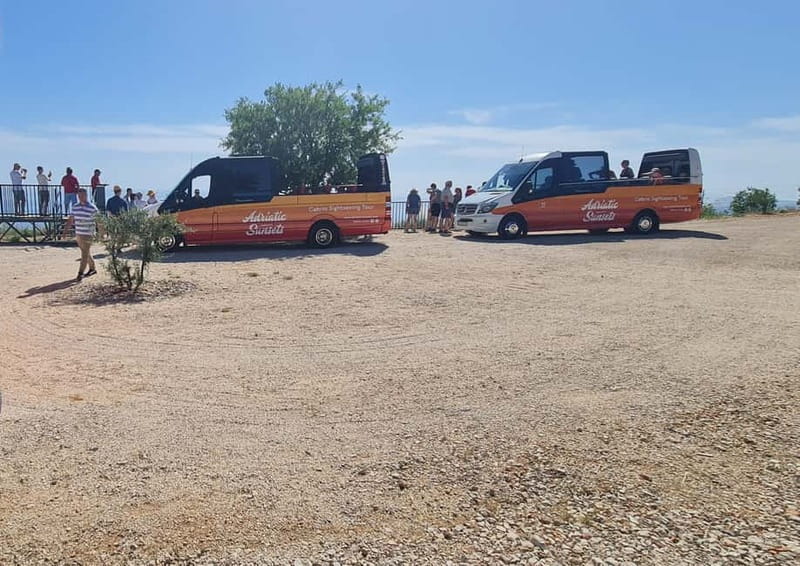 Dubrovnik: Convertible Bus Panorama Tour with Audio Guide - The Ride Experience: What You See From a Convertible Mercedes Benz Sprinter
