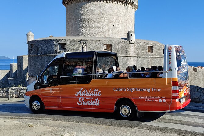 Dubrovnik: Convertible Minibus Panorama Tour with Audio Guide - Key things to know before you go