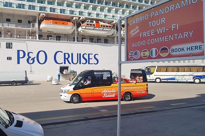 Dubrovnik: Convertible Minibus Panorama Tour with Audio Guide - Photo strategy: how to get the most from 10-minute stops