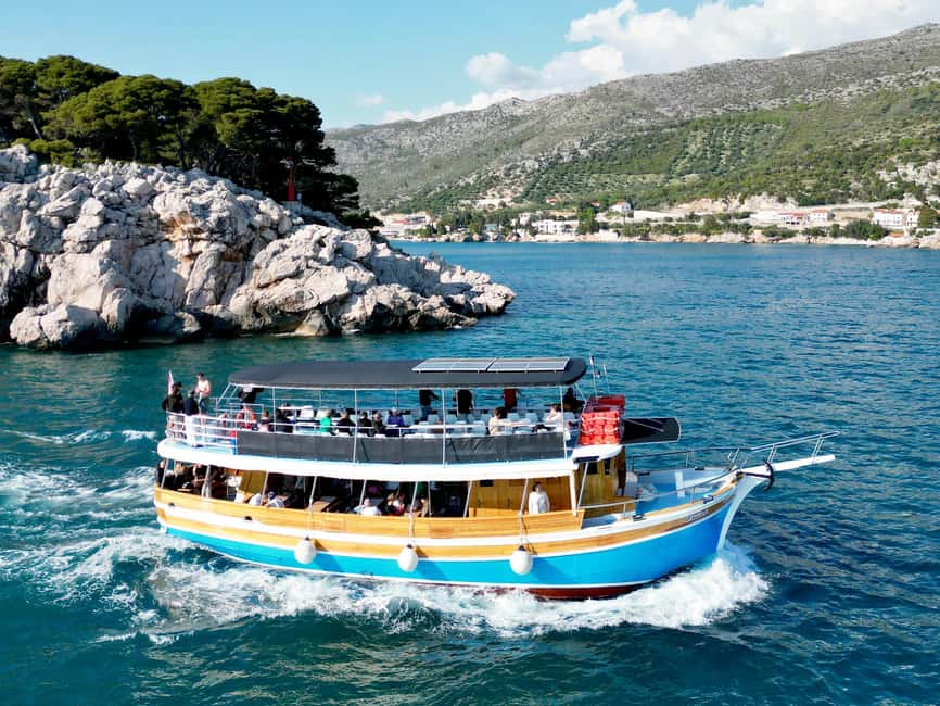 Dubrovnik: Elaphite Islands Cruise with Drinks/Lunch Options - Morning logistics: pickup, meeting dock, and boarding Emili
