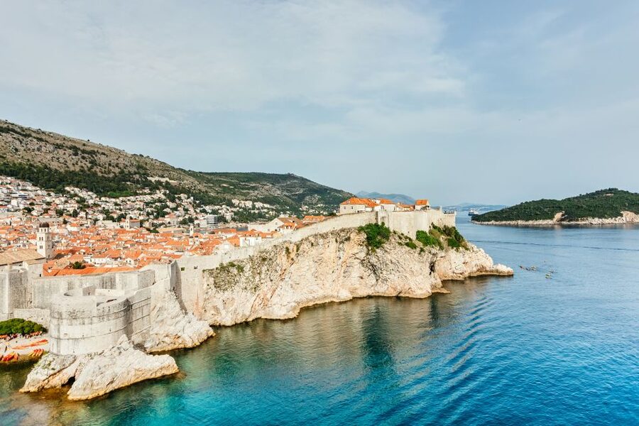 Dubrovnik: Game of Thrones and Lokrum Island Walking Tour - Old Town filming stops that feel like a show map