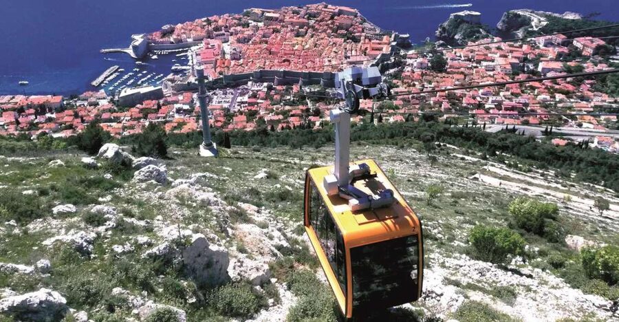 Dubrovnik: Group Sightseeing Tour with Stunning Views - Hilltop start: seeing Dubrovnik’s walls like a map