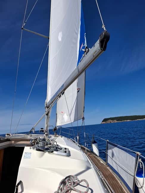 Dubrovnik- Half day private boat tour to Elaphiti &Blue cave - Sunj Beach Time: Swim, Snorkel, and SUP With a Real Clock