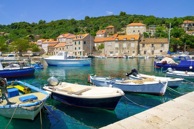 Dubrovnik Island-Hopping Cruise in the Elaphites with Lunch - Šipan: manor houses, medieval churches, and a bigger-island feel