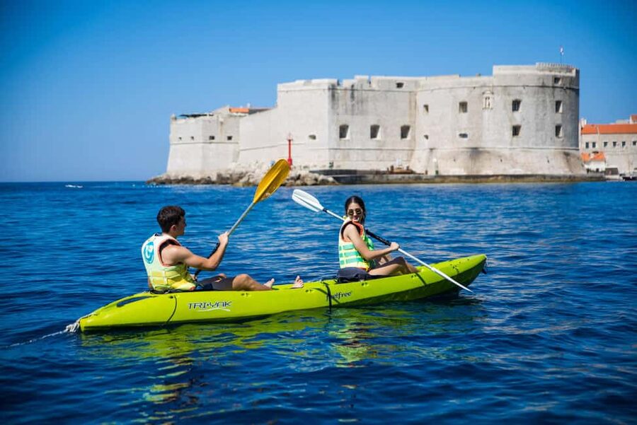Dubrovnik: Kayak Rental - The first paddle: how your 1 to 2 hours plays out