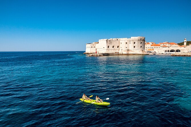 Dubrovnik Kayak Rental on Banje Beach - What You Get on the Water: Kayak, Paddle, Life Jacket