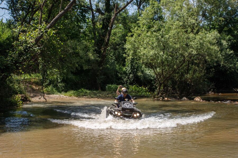 Dubrovnik: Kojan Koral ATV Quad Safari with transport - From Dubrovnik to Kojan Koral: the ride starts before you ride
