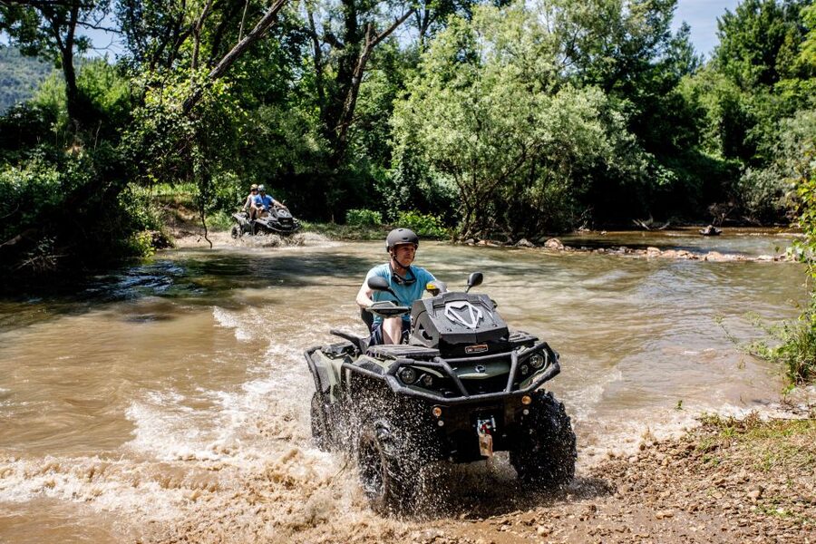 Dubrovnik: Kojan Koral ATV Quad Safari with transport - Riding Konavle: the four-terrain loop that keeps it interesting