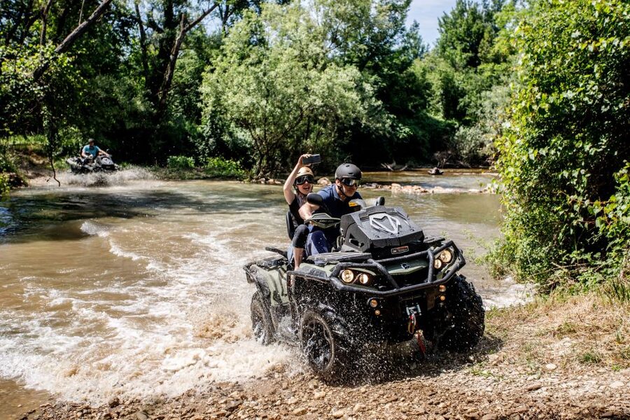 Dubrovnik: Kojan Koral ATV Quad Safari with transport - Photo stops and the wine finish that makes it feel like a day out