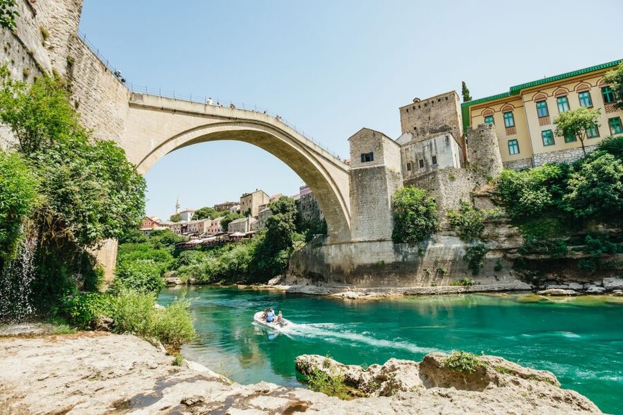 Dubrovnik: Mostar and Kravice Waterfalls Small-Group Tour - Mostar on foot: Old Bridge, mosques, and the bazaar streets