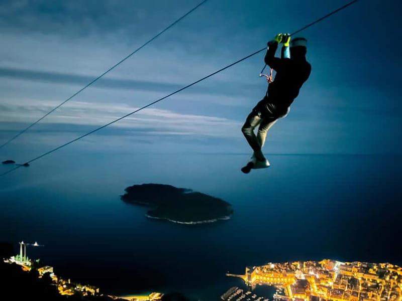Dubrovnik Night Zipline Experience - Srđ Hill at Night: What Makes This Ride Different