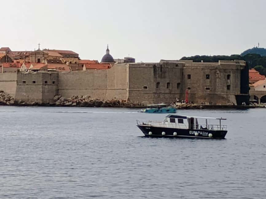 Dubrovnik: Old Town and Lokrum Island Panoramic Cruise - Banje Beach From the Sea, the Most Famous Waterfront Angle