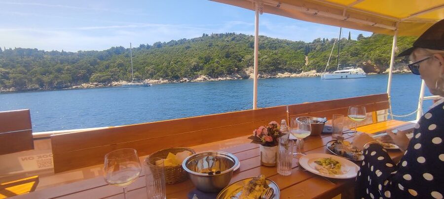 Dubrovnik: Old Town Cruise with Lunch - Swimming in the Adriatic near Lokrum