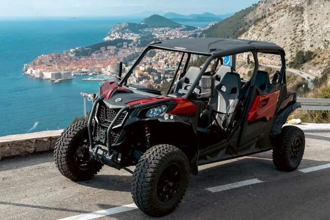 Dubrovnik Panorama by Buggy – Private 2h Tour - Stop 1 at Most Dr. Franja Tudmana: Gruž Port, cruise ships, and Lapad