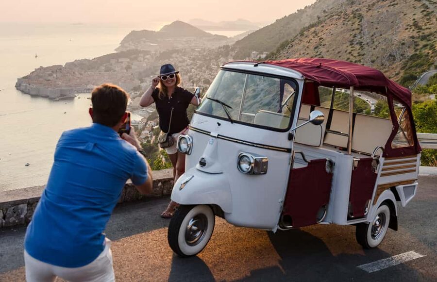 Dubrovnik: Piaggio Ape Callesino Private Tour - Pickup in Dubrovnik and how the 90 minutes actually feels