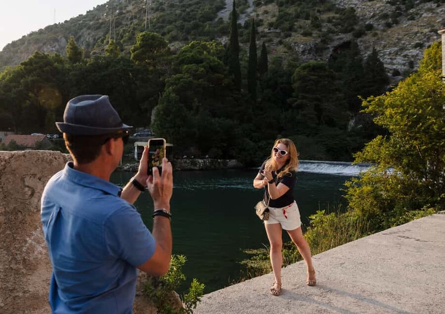 Dubrovnik: Piaggio Ape Callesino Private Tour - Franjo Tuđman Bridge: the harbor photo moment you can’t fake
