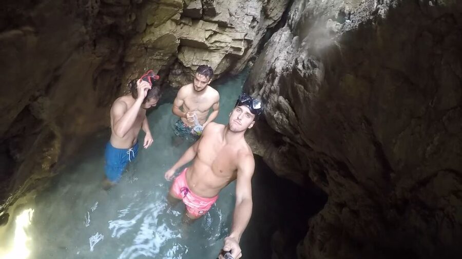 Dubrovnik Private Blue cave Tour with Pick up and Drinks - Onboard setup that makes swimming and snacking easy