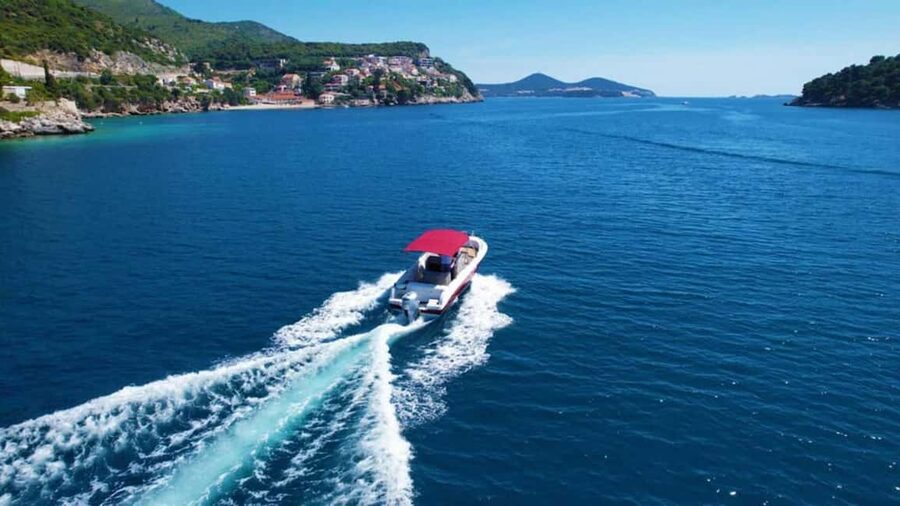 Dubrovnik: Private Boat to the Blue cave & Elaphiti Islands - Koločep and Lopud villages plus Šunj Beach for real downtime
