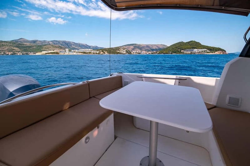 Dubrovnik: Private Elaphiti Islands and Blue Cave Tour - Koločep: quick island reset with coffee by the sea