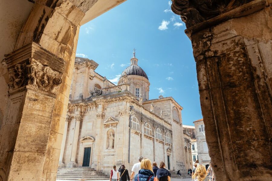 Dubrovnik: Private Family Friendly City Tour with Guide - Rector’s Palace from the outside, with the story behind it